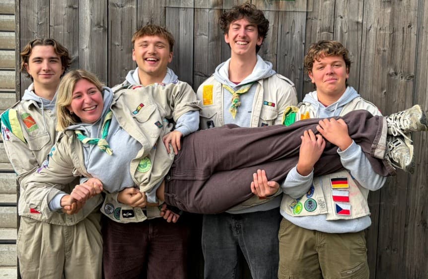 Groepsfoto jonggiverleiding